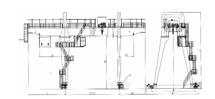 &nbsp;MG型雙主梁吊鉤門（mén）式起重
